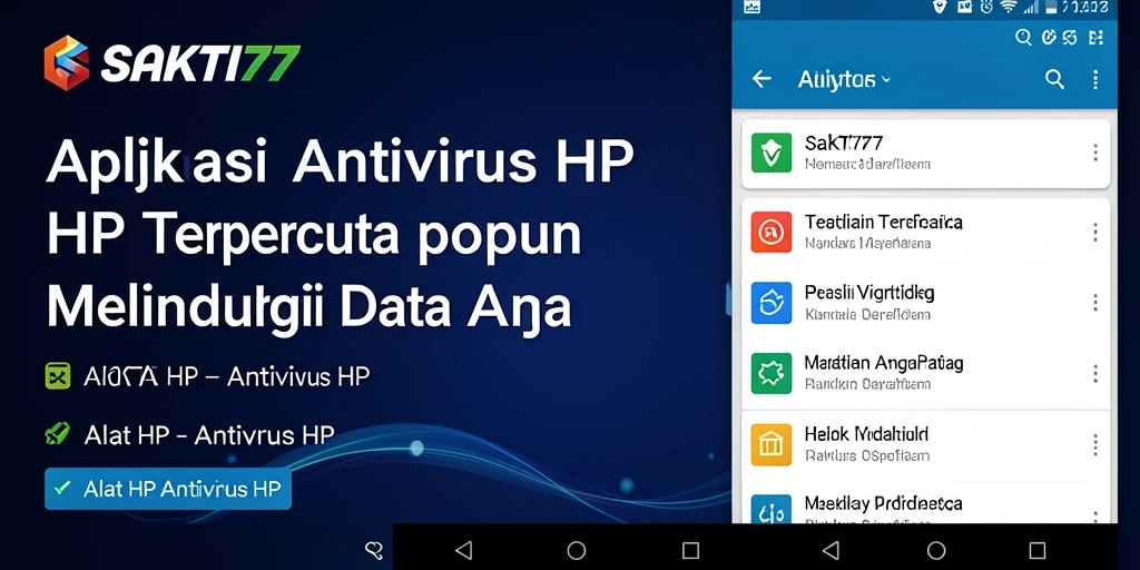 Tampilan antarmuka sederhana dan informatif dari SAKTI77