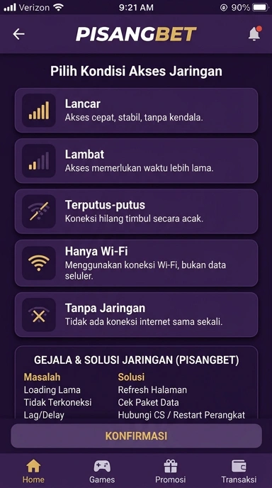 Link Alternatif Terbaru untuk Pisangbet di Android