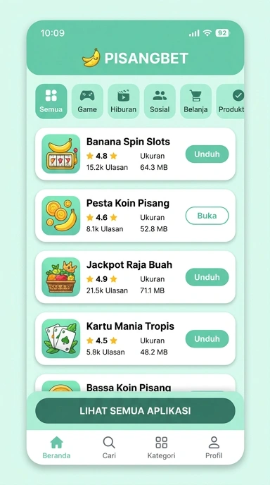 Pisangbet - Aplikasi Populer & Kanal Uji Terkurasi di Indonesia
